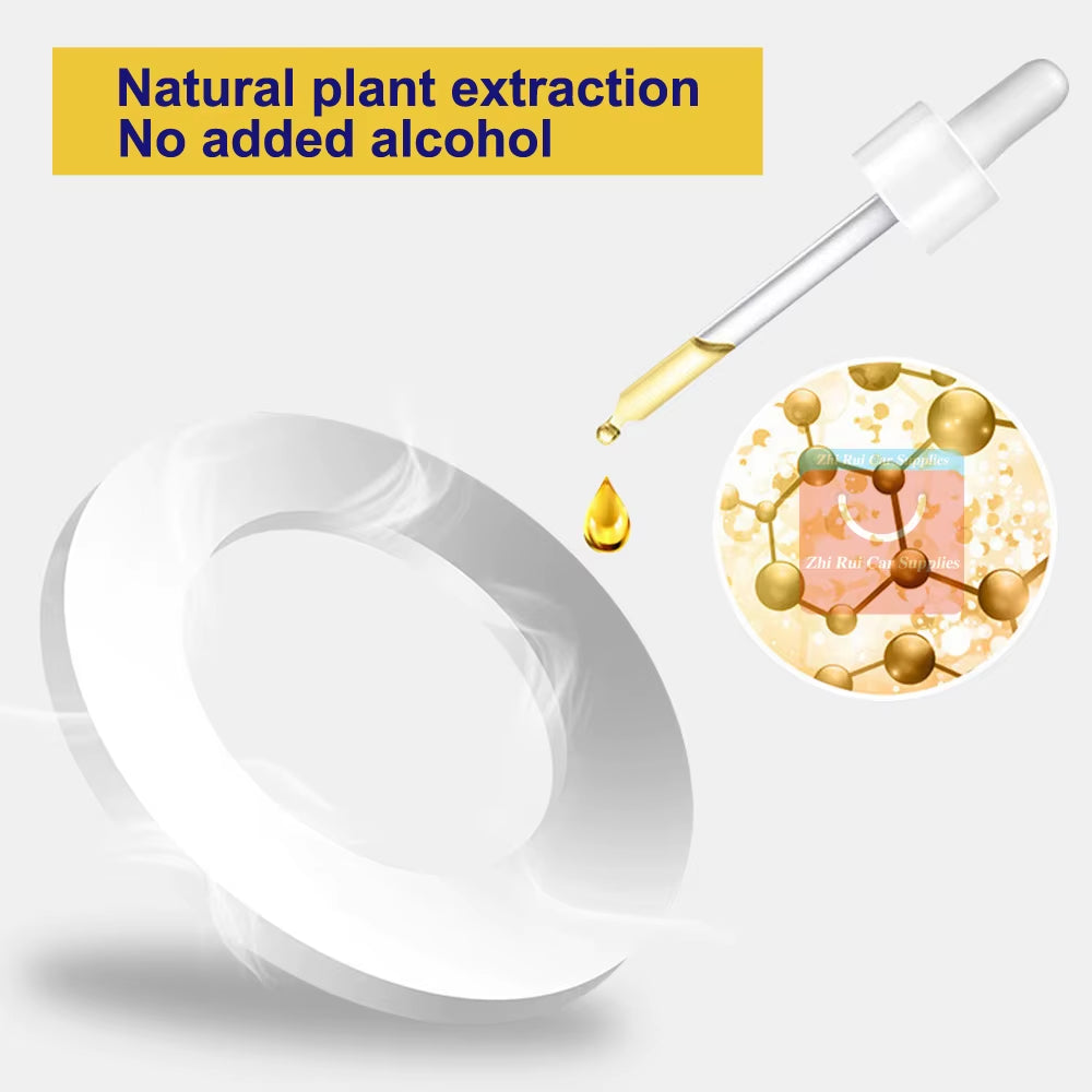 5-50 PCS PE Material Car Air Freshener Perfume Tablets Accessories Solar Rotation Car Perfume Diffuser Supplement Accessories